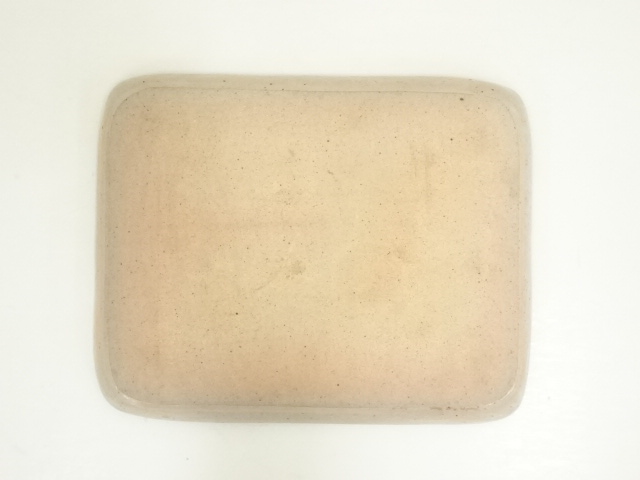 道具 ] - 道具 幸兵衛窯造 桔梗文四方皿（共箱） | ネット